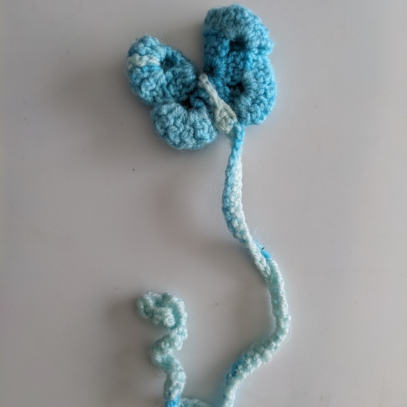 📓NEW Bookmark Butterfly HAND CRAFTED Crochet Handmade - Picture 6 of 8